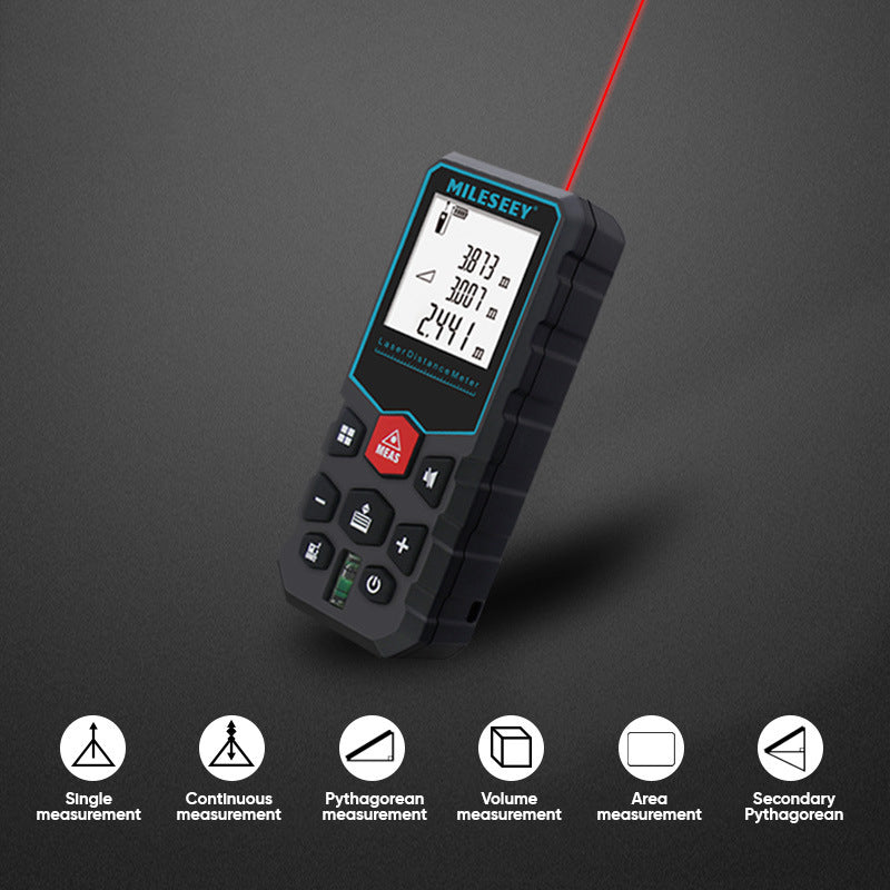 SAKER® Accuracy Laser Measurement Tool(m/ft/in/ft+in)