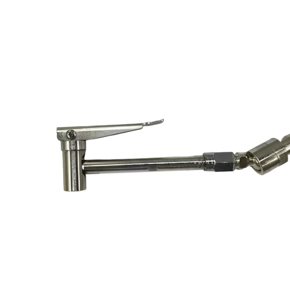 SAKER® Grease Gun Coupler for Narrow Spaces with Gimbal Joint