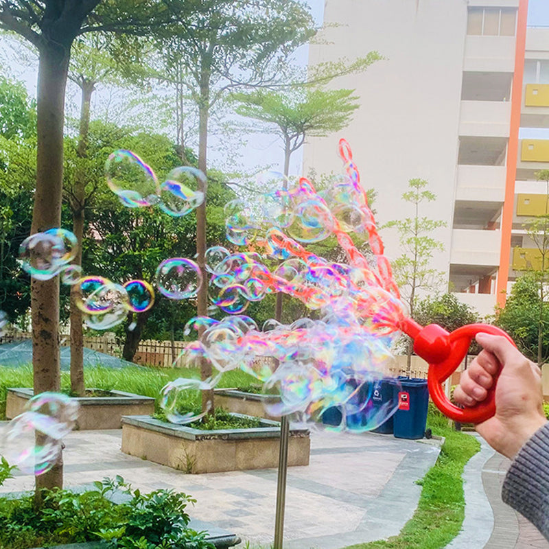 SAKER® 32 Hole Smiling Face Bubble Wand