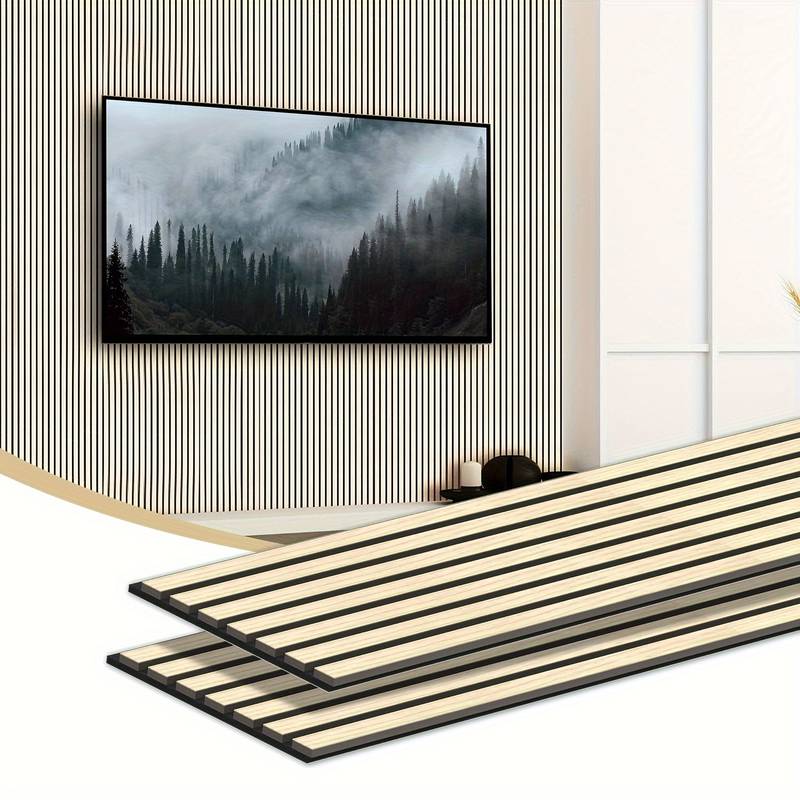 SAKER® Wood Panels for Wall and Ceiling, 2 Pack