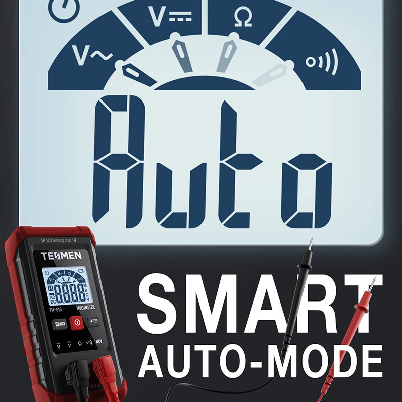 SAKER Digital Multimeter(RED)