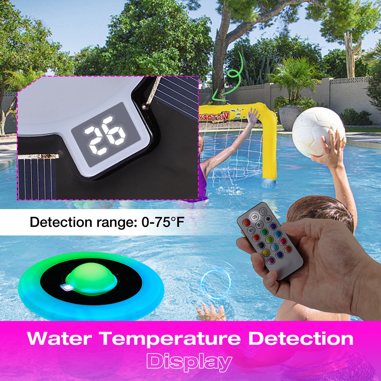 SAKER® Solar Pool Chlorine Floater