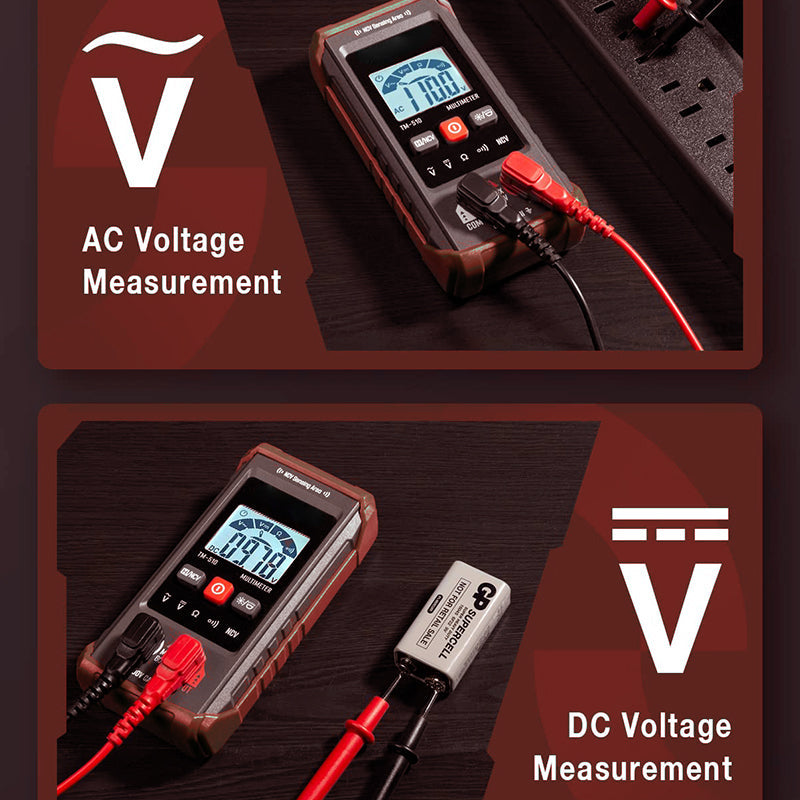 SAKER Digital Multimeter(RED)
