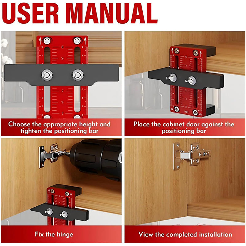 Saker Cabinet Door Installation Positioner
