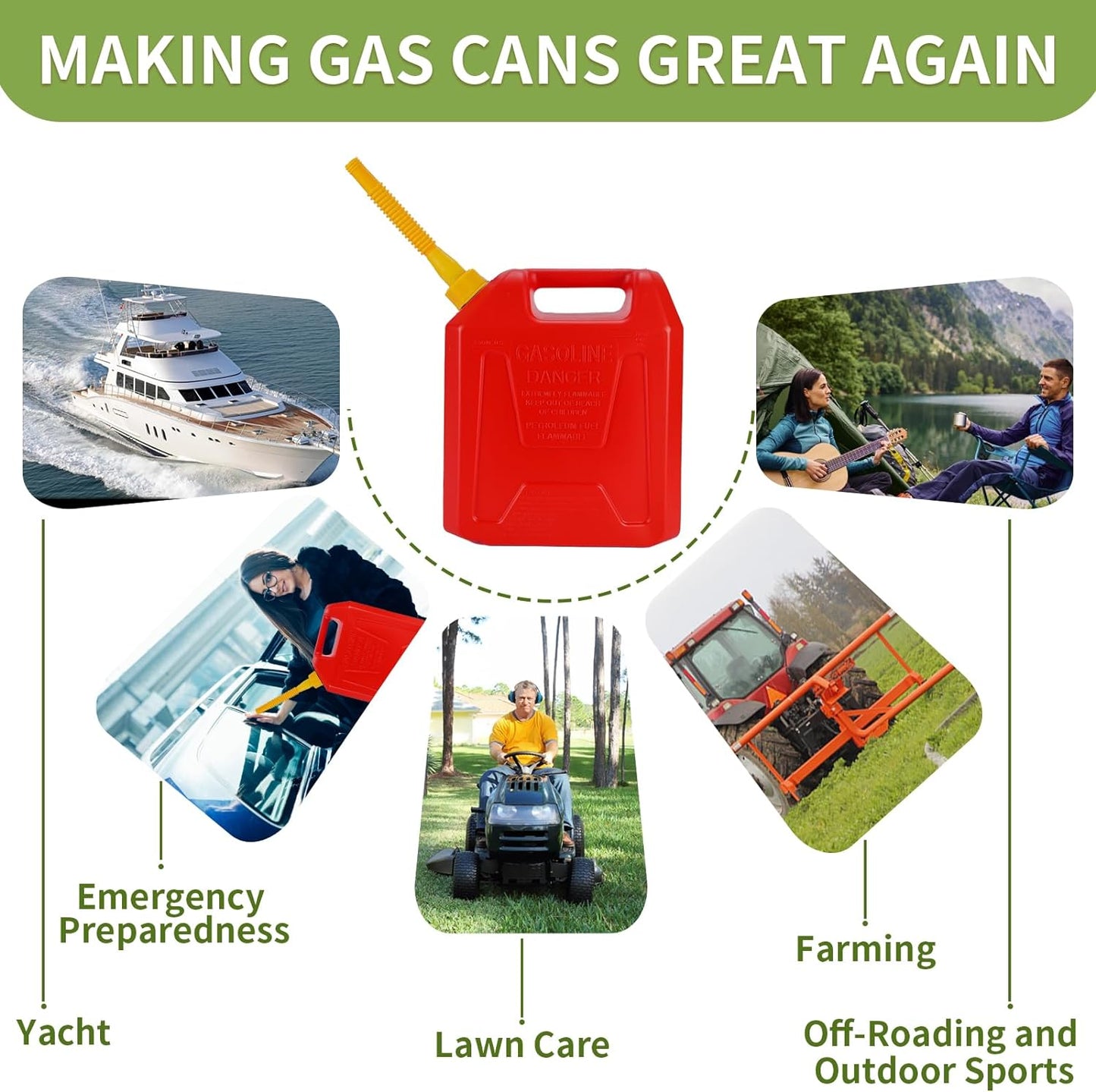 SAKER® Gas Can Spout Replacement
