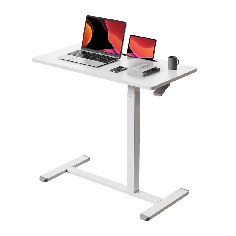 SAKER® Hidden Wheel Pneumatic Height Adjustable Desk