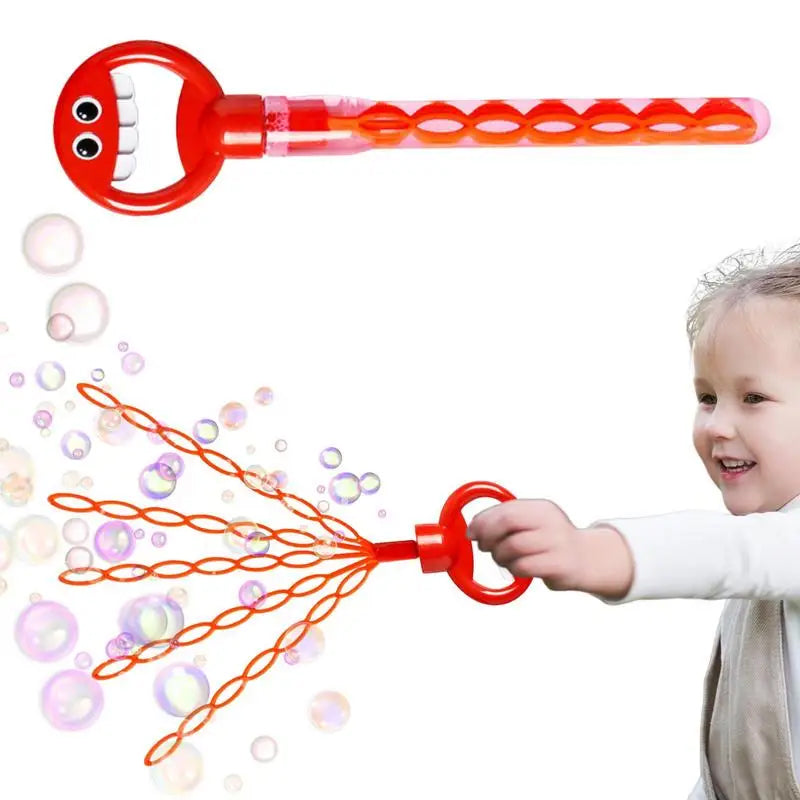 SAKER® 32 Hole Smiling Face Bubble Wand