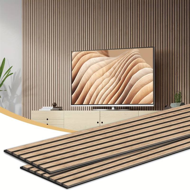 SAKER® Wood Panels for Wall and Ceiling, 2 Pack