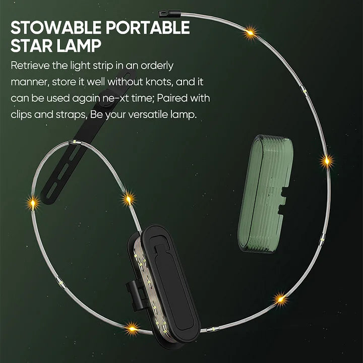 SAKER® Stowable Portable Twinkle Lamp