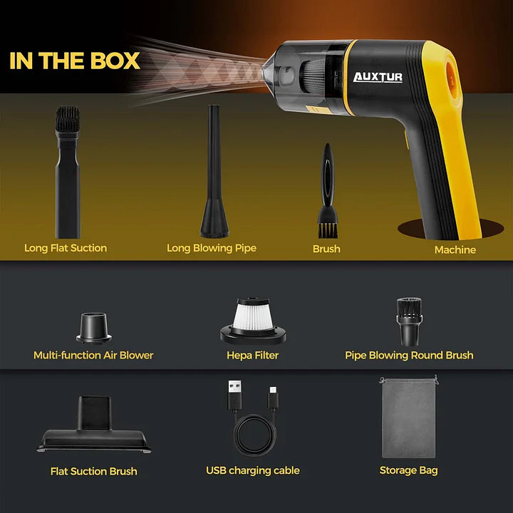SAKER® Handheld Vacuum Cordless