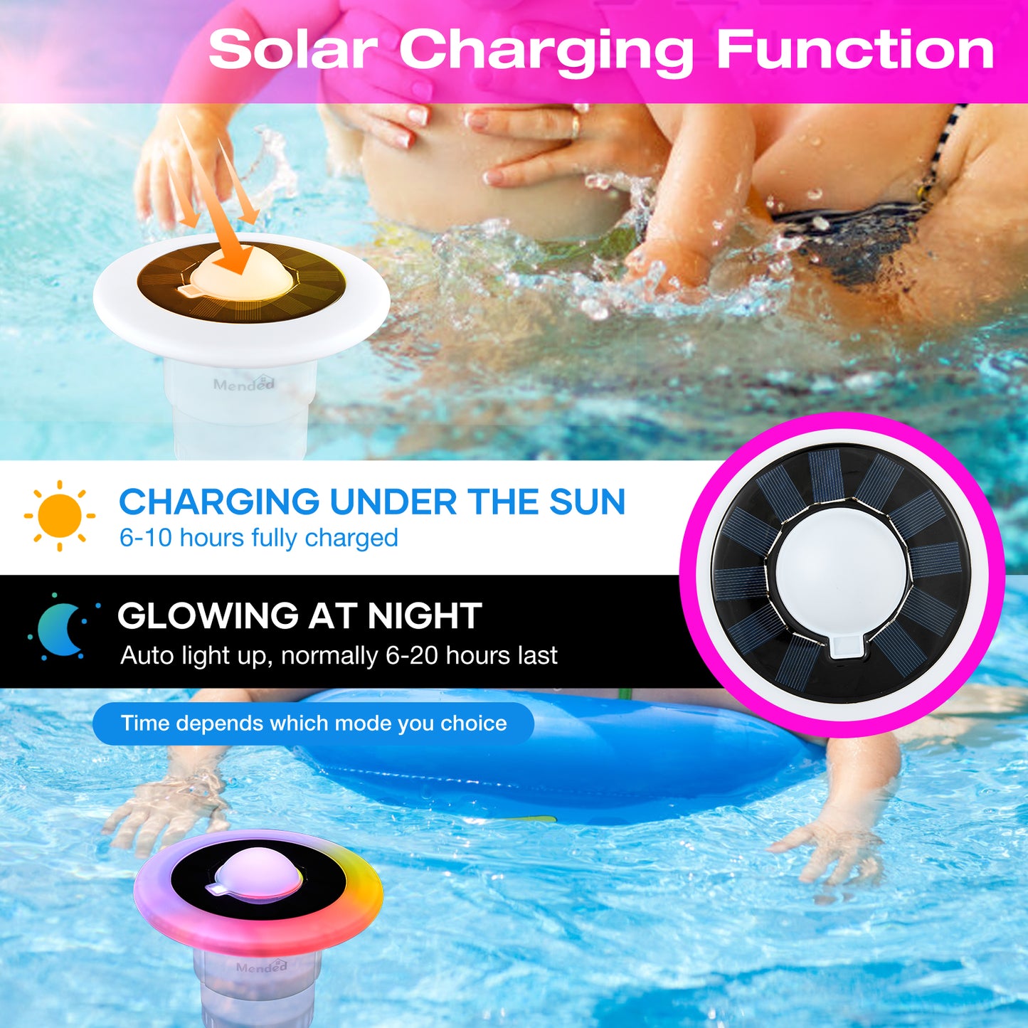 SAKER® Solar Pool Chlorine Floater
