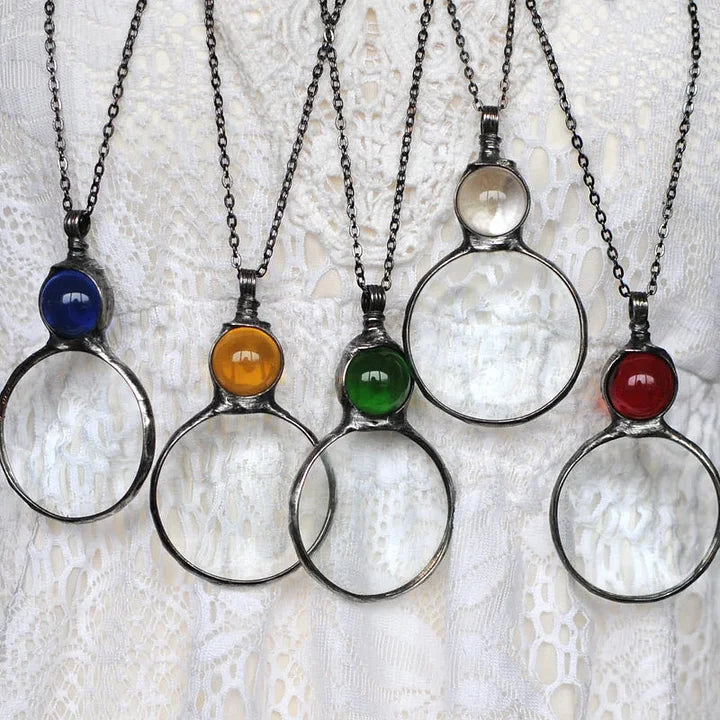 SAKER® Magnifying Glass Necklace