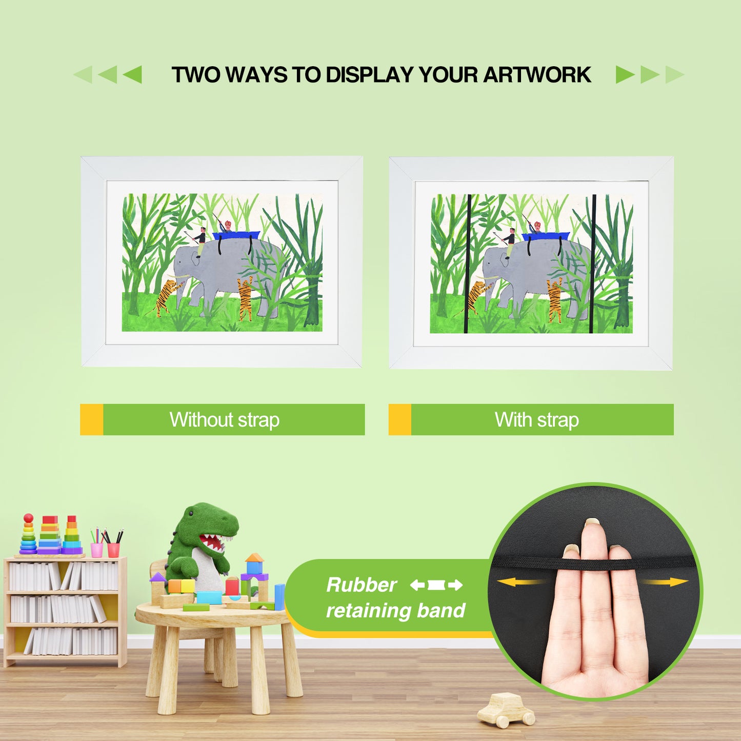 Sank Children Art Projects 11.8'' x 8.3'' Kids Art Frames