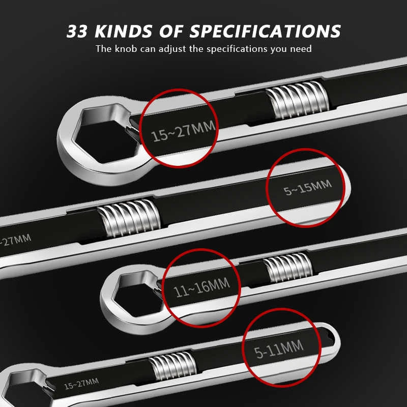 Saker Multifunction Open Ended Wrench