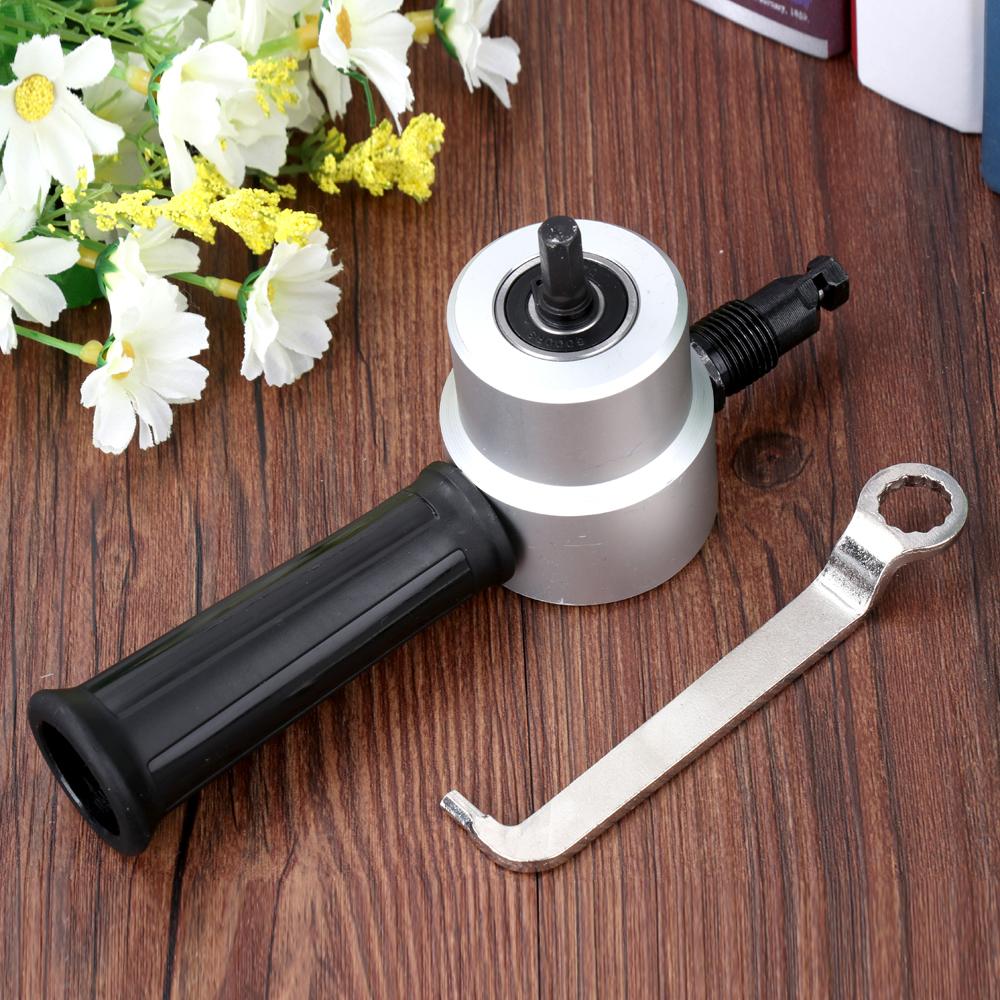 Saker Zipbite - Nibbler Cutter Drill Attachment Double Head Metal Sheet