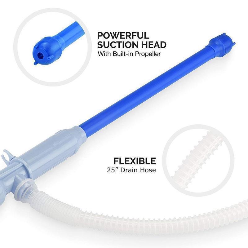 Saker Battery-Operated Liquid Transfer Siphon Pump