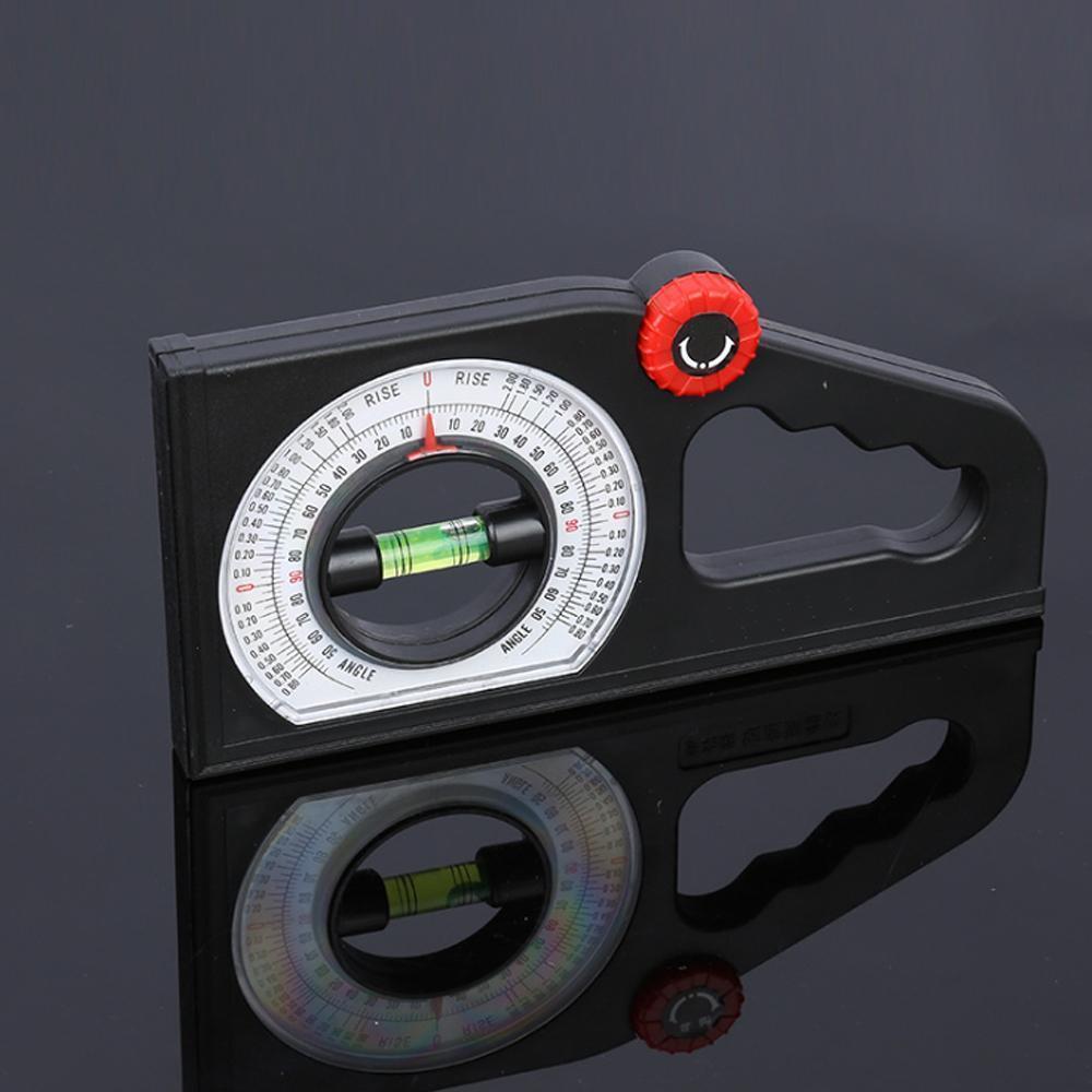 Saker Slope Horizontal Vertical Angle Bevel Protractor Declinometer
