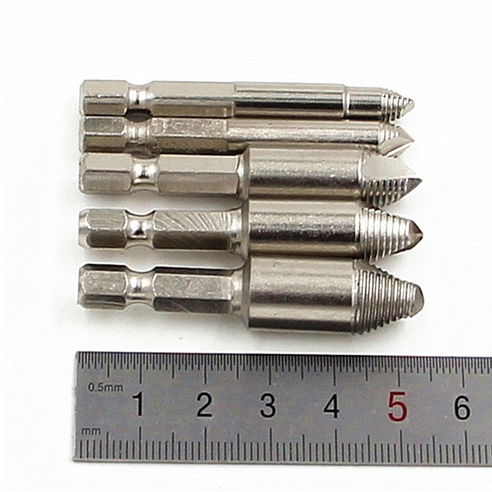 Saker Damaged Screw Extractor,Set of 5