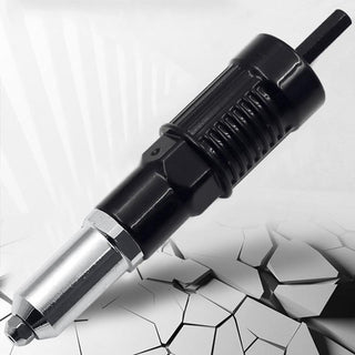 Saker Professional Rivet Gun Adapter Kit With 4Pcs Different Nozzle Bolts