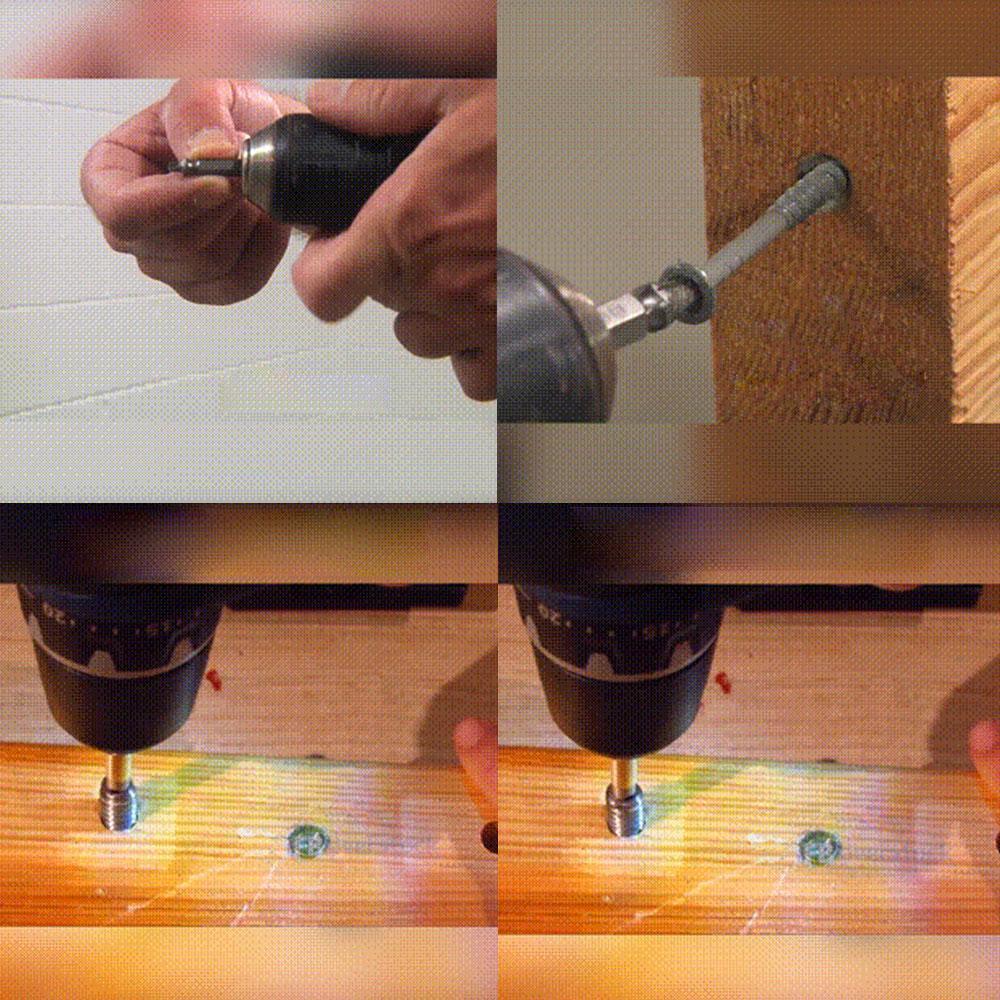 Saker Damaged Screw Extractor,Set of 5