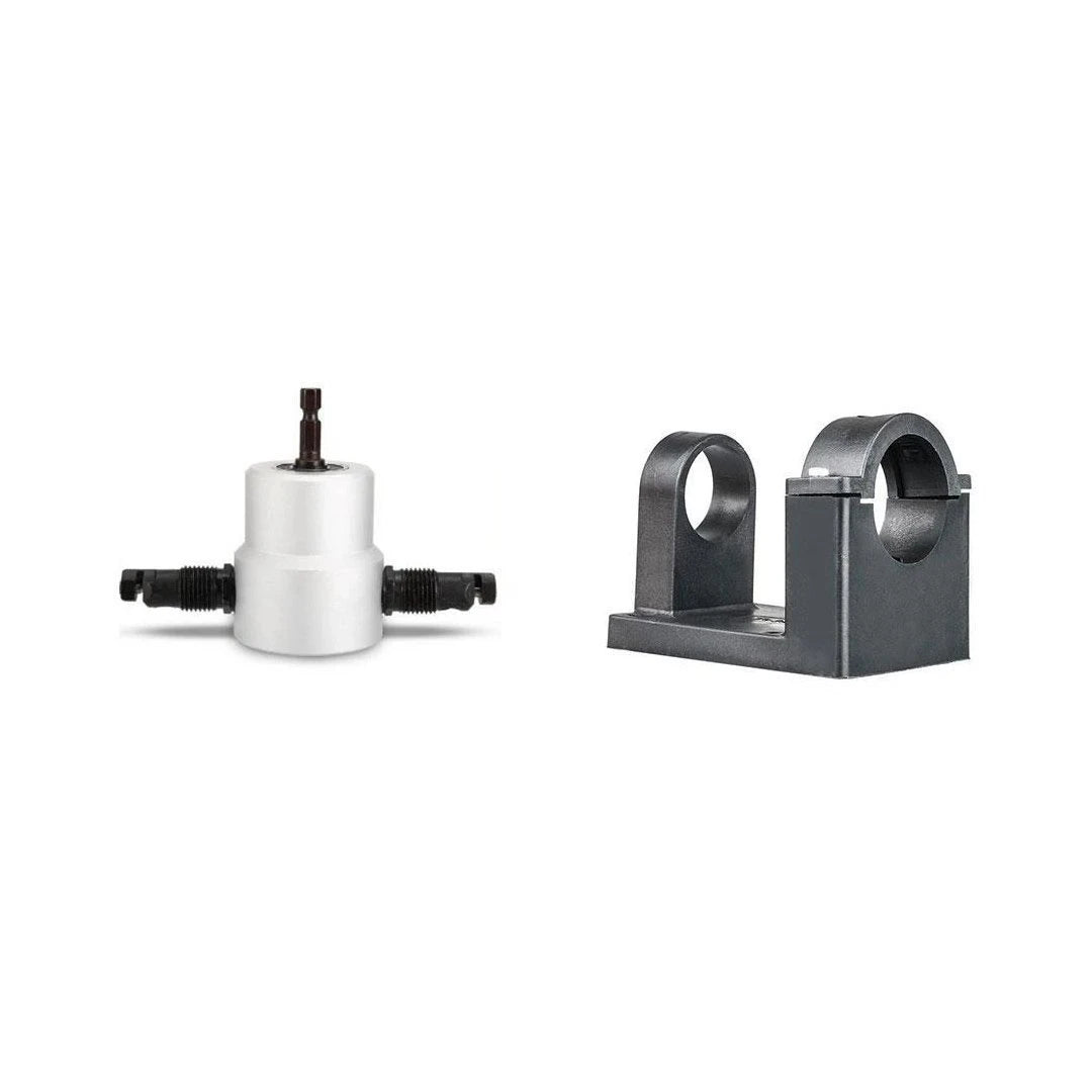 Saker Zipbite - Nibbler Cutter Drill Attachment Double Head Metal Sheet