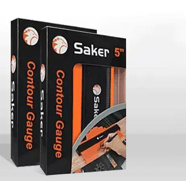 Saker® Contour Duplication Gauge With Lock - Shopsaker