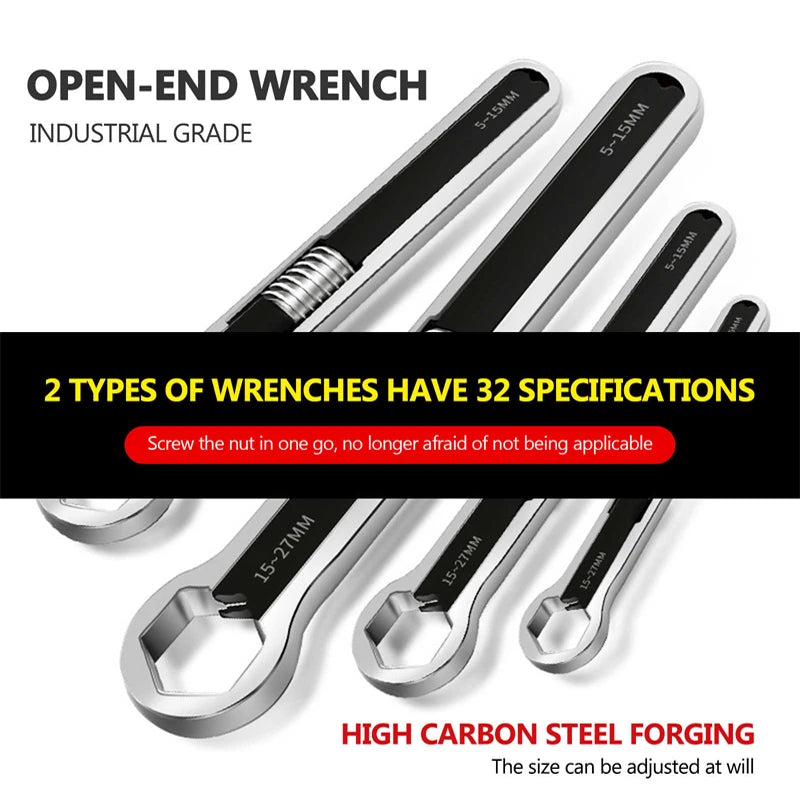 Saker Multifunction Open Ended Wrench