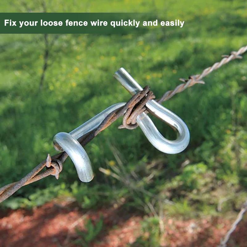 Saker fence wire tensioning tool
