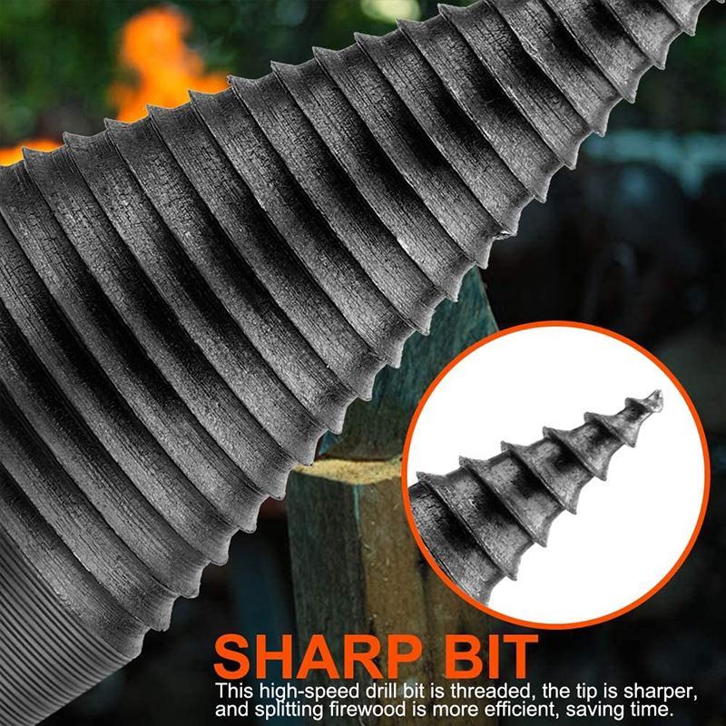 Saker Hex Shank Firewood Drill Bit
