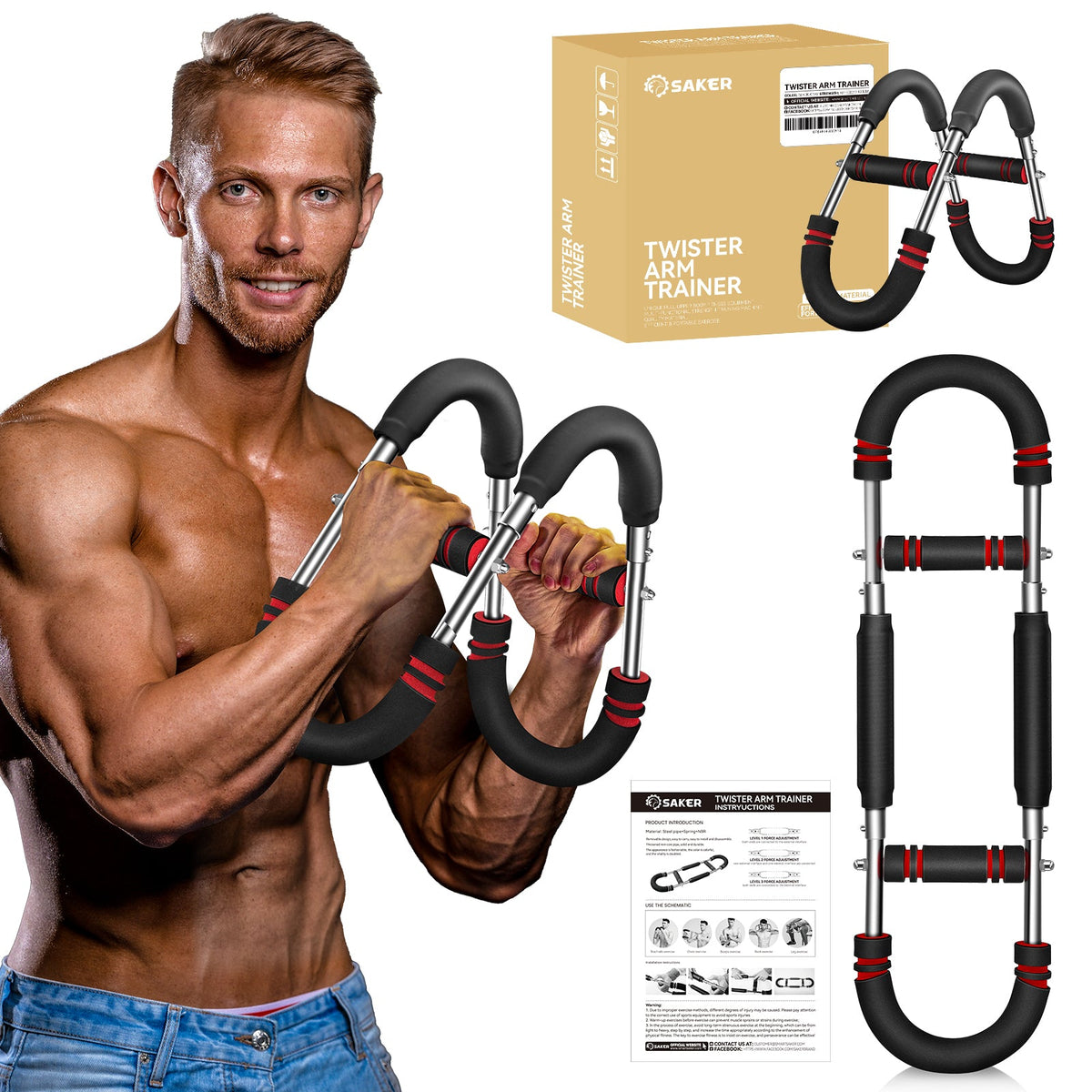 Sakerplus® Twister Arm Trainer