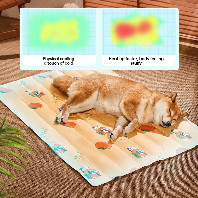 SAKER® Thermostatic Gel Pet Cooling Bed