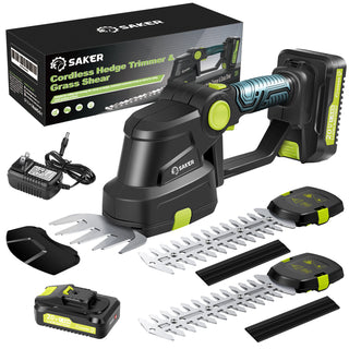 Saker® Cordless Hedge Trimmer
