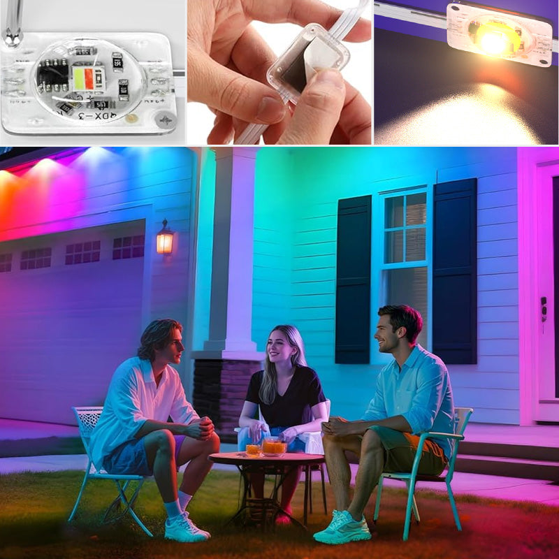 Saker® Smart RGB Outdoor Lights for Decor