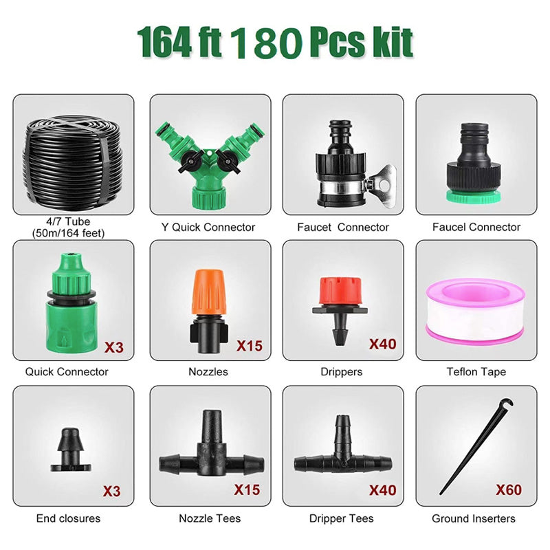 Saker® Garden Irrigation Pro Kit