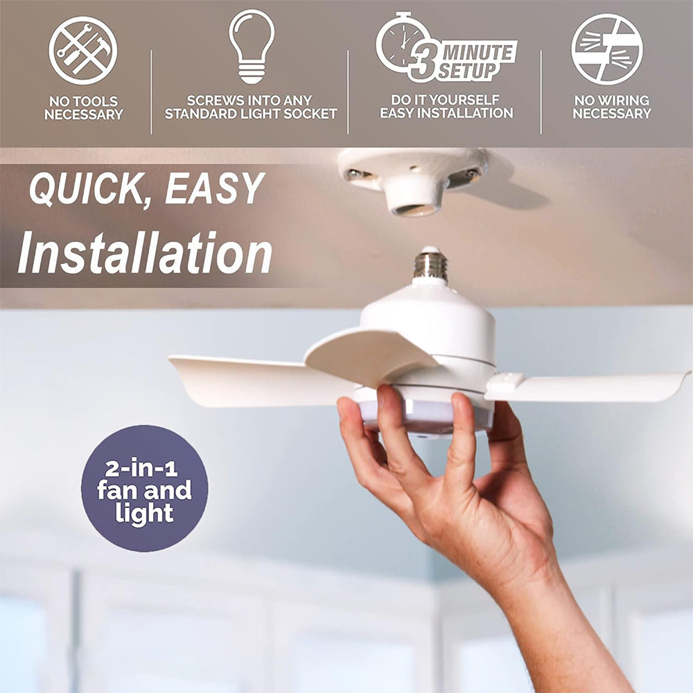 SAKER® Socket Fan