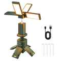 Saker® Camping Lantern with Four Led Lamps