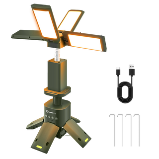 Saker® Camping Lantern with Four Led Lamps