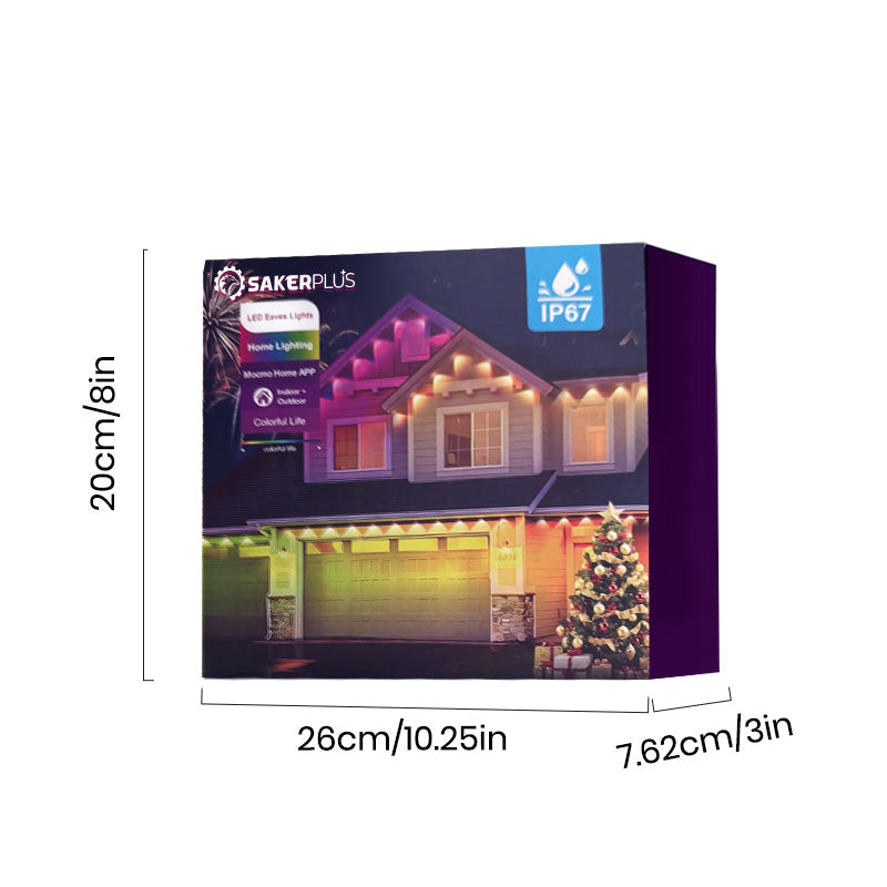 Saker® Smart RGB Outdoor Lights for Decor