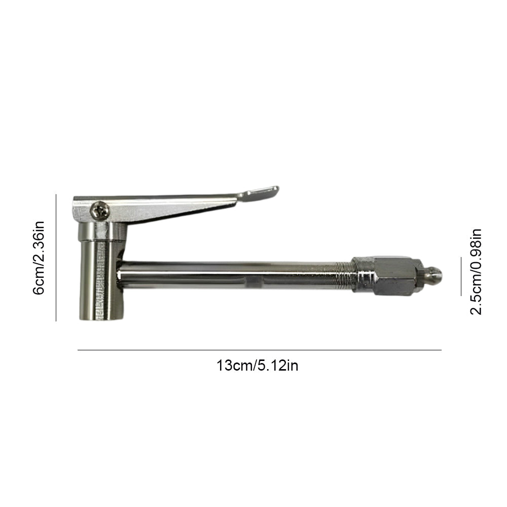 SAKER® Grease Gun Coupler for Narrow Spaces with Gimbal Joint