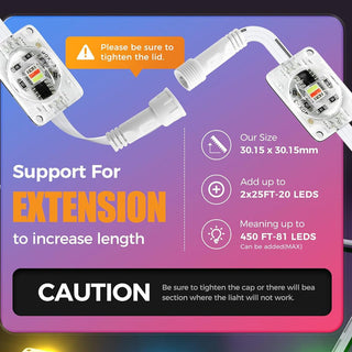 Saker® Smart RGB Outdoor Lights for Decor