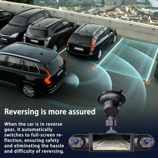 Sakerplus® Full View Car Dashcam System