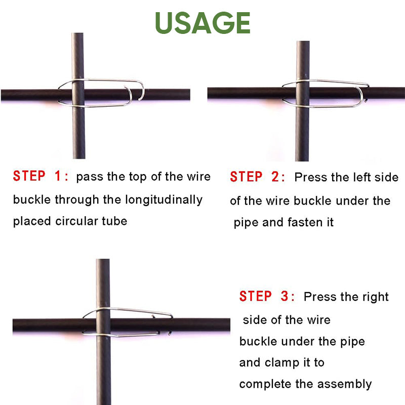 SAKER® 20 Pcs Pillar Connection Buckle