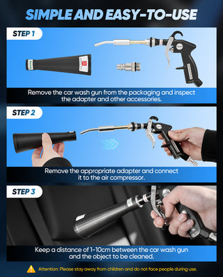 Sakerplus Tornado Dry Cleaning Gun
