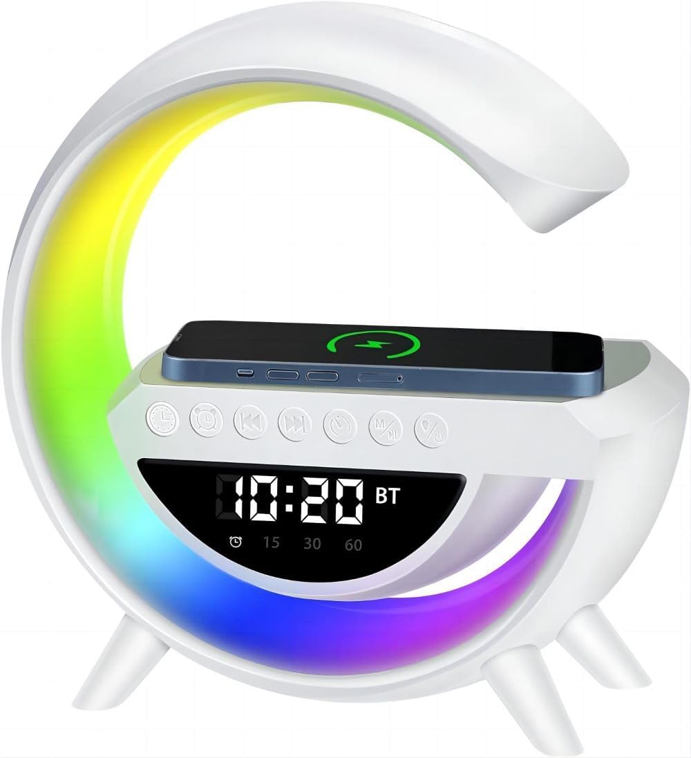 Sakerplus® G-shaped Led Wireless Charging Speaker
