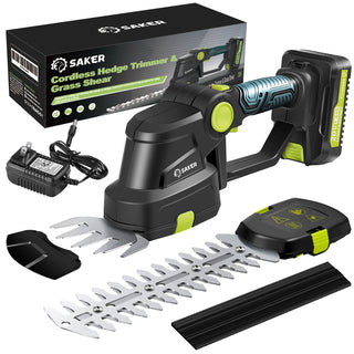 Saker® Cordless Hedge Trimmer