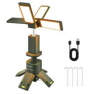 Saker® Camping Lantern with Four Led Lamps