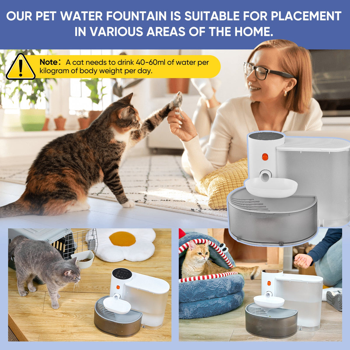 Automatic Pet Water Fountain