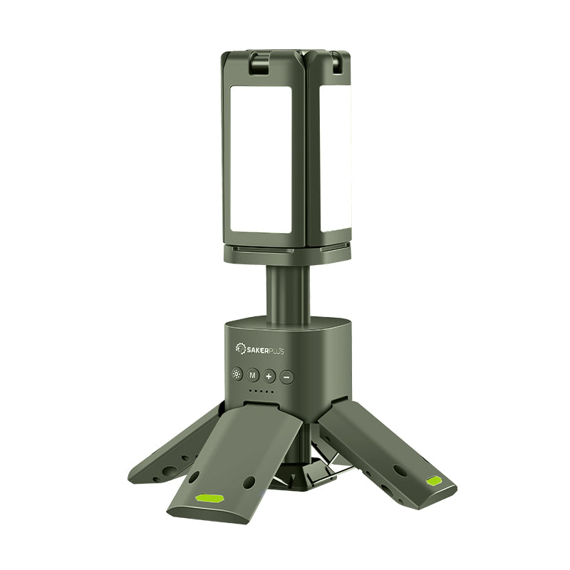 Saker® Camping Lantern with Four Led Lamps