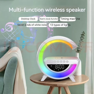 Sakerplus® G-shaped Led Wireless Charging Speaker