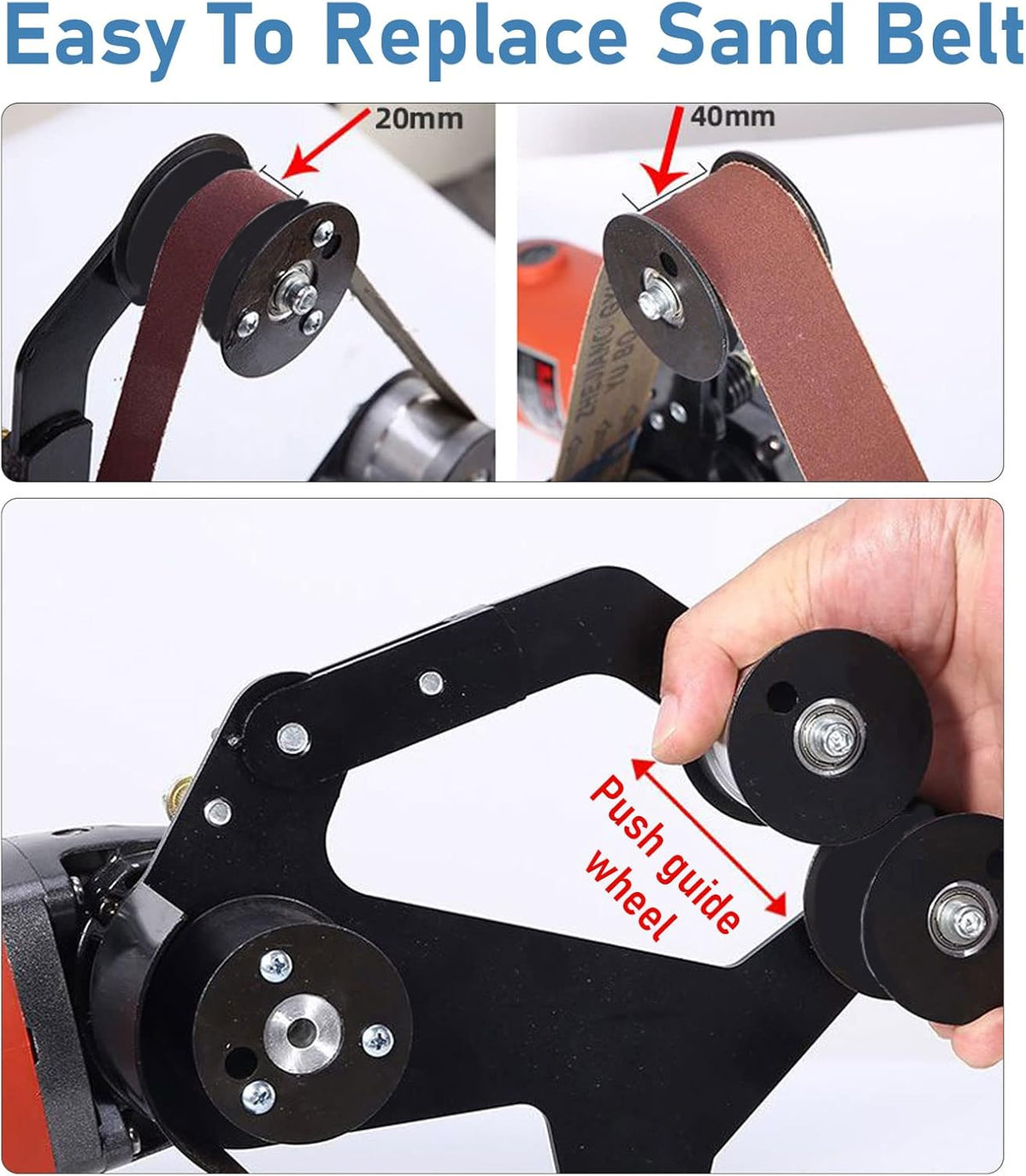 Saker® Belt Sander Adapter for Angle Grinder